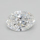 0.57-Carat Oval Lab Grown Diamond