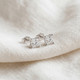 1ct Princess Cut Lab Grown Diamond Studs 14K White Gold