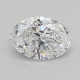 0.58-Carat Oval Lab Grown Diamond