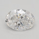 0.58-Carat Oval Lab Grown Diamond