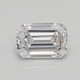 0.58-Carat Emerald Lab Grown Diamond