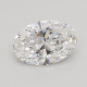 0.58-Carat Oval Lab Grown Diamond
