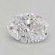 0.58-Carat Oval Lab Grown Diamond