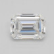 0.59-Carat Emerald Lab Grown Diamond