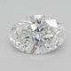 0.59-Carat Oval Lab Grown Diamond