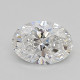 0.58-Carat Oval Lab Grown Diamond