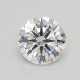 0.59-Carat Round Lab Grown Diamond