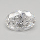 0.61-Carat Oval Lab Grown Diamond