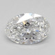 0.61-Carat Oval Lab Grown Diamond