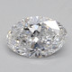 0.61-Carat Oval Lab Grown Diamond