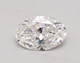 0.61-Carat Oval Lab Grown Diamond