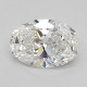 0.61-Carat Oval Lab Grown Diamond