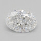 0.61-Carat Oval Lab Grown Diamond