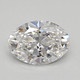 0.62-Carat Oval Lab Grown Diamond