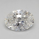 0.61-Carat Oval Lab Grown Diamond