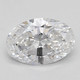 0.62-Carat Oval Lab Grown Diamond