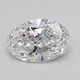 0.61-Carat Oval Lab Grown Diamond