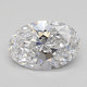 0.62-Carat Oval Lab Grown Diamond