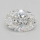 0.63-Carat Oval Lab Grown Diamond
