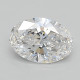 0.63-Carat Oval Lab Grown Diamond