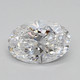 0.63-Carat Oval Lab Grown Diamond