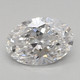 0.63-Carat Oval Lab Grown Diamond