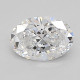 0.63-Carat Oval Lab Grown Diamond