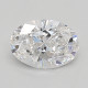 0.63-Carat Oval Lab Grown Diamond