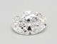 0.63-Carat Oval Lab Grown Diamond