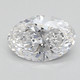 0.63-Carat Oval Lab Grown Diamond