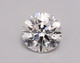 0.64-Carat Round Lab Grown Diamond