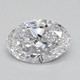 0.64-Carat Oval Lab Grown Diamond