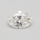 0.63-Carat Oval Lab Grown Diamond