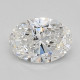 0.64-Carat Oval Lab Grown Diamond