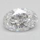 0.64-Carat Oval Lab Grown Diamond