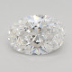 0.64-Carat Oval Lab Grown Diamond