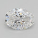 0.64-Carat Oval Lab Grown Diamond