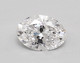 0.64-Carat Oval Lab Grown Diamond