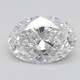 0.65-Carat Oval Lab Grown Diamond