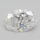 0.65-Carat Oval Lab Grown Diamond