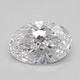 0.65-Carat Oval Lab Grown Diamond