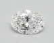 0.66-Carat Oval Lab Grown Diamond