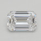 0.66-Carat Emerald Lab Grown Diamond