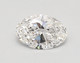 0.66-Carat Oval Lab Grown Diamond