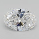 0.66-Carat Oval Lab Grown Diamond