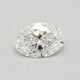 0.66-Carat Oval Lab Grown Diamond