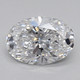 0.66-Carat Oval Lab Grown Diamond
