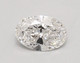0.66-Carat Oval Lab Grown Diamond