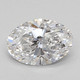 0.68-Carat Oval Lab Grown Diamond