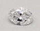 0.66-Carat Oval Lab Grown Diamond